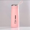 NICE | glass water bottle, likely around 400ml capacity special modern design